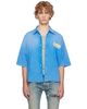AMIRI AMIRI Blue 'Amiri 1994' Camp Shirt - 1