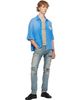 AMIRI AMIRI Blue 'Amiri 1994' Camp Shirt - 4