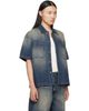 AMIRI AMIRI Blue 'Amiri' Denim Shirt - 2