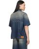 AMIRI AMIRI Blue 'Amiri' Denim Shirt - 3