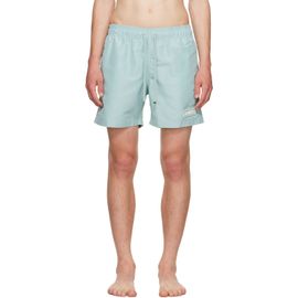 AMIRI AMIRI Blue 'Amiri' Patch Swim Shorts