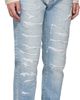 AMIRI AMIRI Blue 'AMIRI' Repaired Slim Jeans - 2