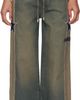 AMIRI AMIRI Blue 'AMIRI' Sport Denim Track Pants - 1