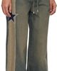 AMIRI AMIRI Blue 'AMIRI' Sport Denim Track Pants - 2