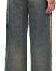 AMIRI AMIRI Blue 'AMIRI' Sport Denim Track Pants - 3