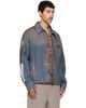 AMIRI AMIRI Blue Bones Denim Blouson Jacket - 2
