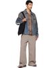 AMIRI AMIRI Blue Bones Denim Blouson Jacket - 4