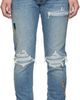 AMIRI AMIRI Blue 'Chateau Keys' MX1 Jeans - 1