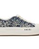 AMIRI AMIRI Blue Denim Court Low Sneakers - 1