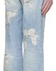 AMIRI AMIRI Blue Distressed Boot Cut Jeans - 3