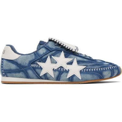 AMIRI AMIRI Blue Pacific Flat Sneakers