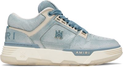 AMIRI AMIRI Blue Pebbled MA-1 Sneakers
