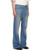 AMIRI AMIRI Blue Slash Bootcut Jeans - 2