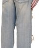 AMIRI AMIRI Blue Snake Stud Slim Jeans - 3