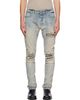 AMIRI AMIRI Blue Studs MX1 Jeans - 1