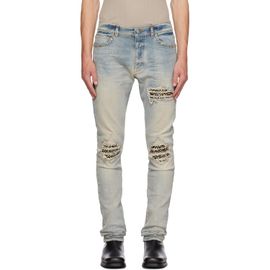 AMIRI AMIRI Blue Studs MX1 Jeans