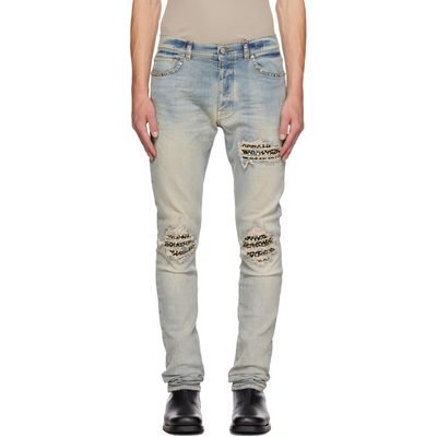 AMIRI AMIRI Blue Studs MX1 Jeans