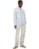 AMIRI AMIRI Blue Western Denim Long Sleeve Shirt - 4