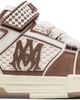 AMIRI AMIRI Brown & White MA Skyline Sneakers - 1