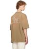 AMIRI AMIRI Brown 'Amiri Studio' Oversized T-shirt - 3