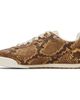 AMIRI AMIRI Brown Python Embossed Coastline Sneakers - 3