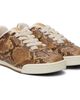 AMIRI AMIRI Brown Python Embossed Coastline Sneakers - 4
