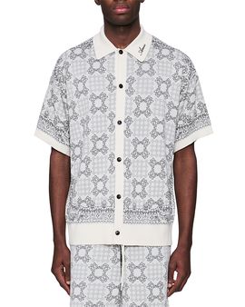 Amiri amiri Check Knit Patterned Shirt