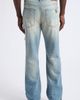 AMIRI AMIRI Destroyed Straight Flare Jeans - 2