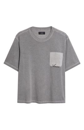 AMIRI AMIRI Faded Pocket Crop T-Shirt