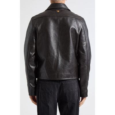 AMIRI AMIRI Floral Leather Blouson Jacket