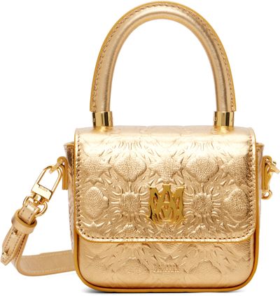 AMIRI AMIRI Gold MA Quad Nano Bag