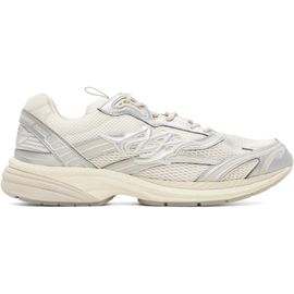 AMIRI AMIRI Gray & White Metallic M-Tech Sneakers
