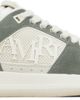 AMIRI AMIRI Green & Off-White Glitter Classic Low Sneakers - 1