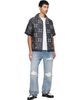 AMIRI AMIRI Indigo Suede Straight MX1 Jeans - 4