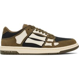AMIRI AMIRI Khaki & Black Skel Top Low Sneakers