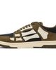 AMIRI AMIRI Khaki & Black Skel Top Low Sneakers - 3