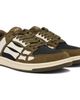 AMIRI AMIRI Khaki & Black Skel Top Low Sneakers - 4