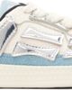 AMIRI AMIRI Kids White & Blue Pacific Bones Sneakers - 1