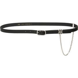 AMIRI AMIRI MA Chain Skinny Leather Belt