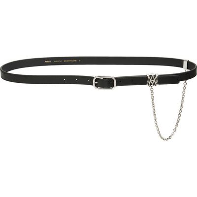 AMIRI AMIRI MA Chain Skinny Leather Belt