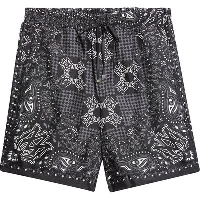 AMIRI AMIRI MA Check Silk Shorts