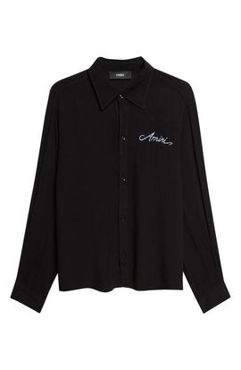 AMIRI AMIRI MA Check Viscose Button-Up Shirt