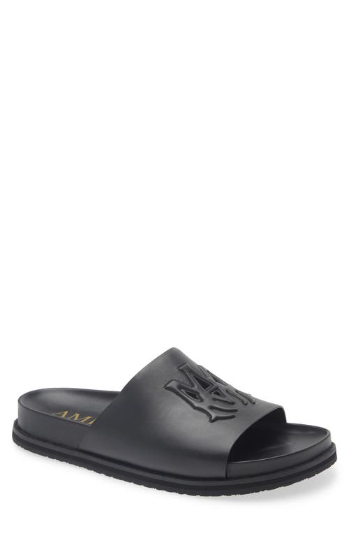 AMIRI AMIRI MA Leather Slide Sandal