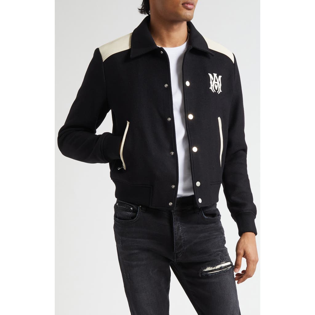 AMIRI AMIRI MA Mixed Media Band Jacket