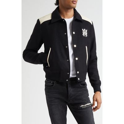 AMIRI AMIRI MA Mixed Media Band Jacket