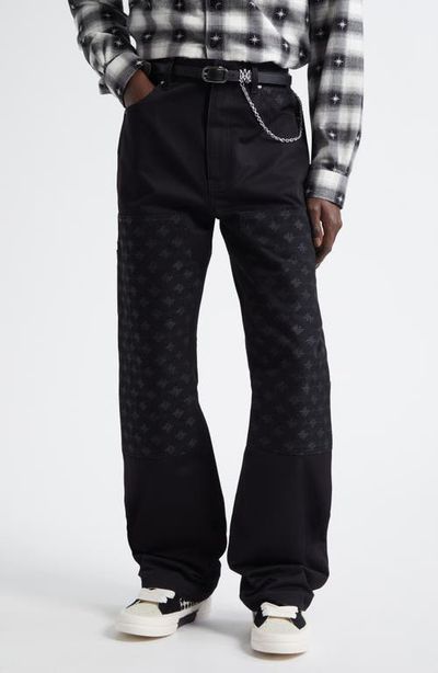 AMIRI AMIRI MA Quad Jacquard Cotton & Wool Carpenter Jeans