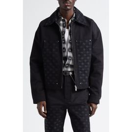 AMIRI AMIRI MA Quad Jacquard Cotton & Wool Work Jacket