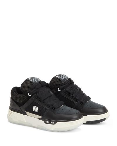 Amiri Amiri Men's Ma-1 Leather Low Top Sneakers