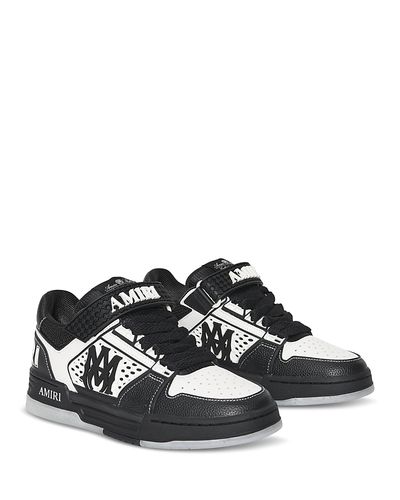 Amiri Amiri Men's Skyline Perforated Leather Sneakers