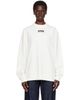 AMIRI AMIRI Off-White '1994' Crew Sweatshirt - 1